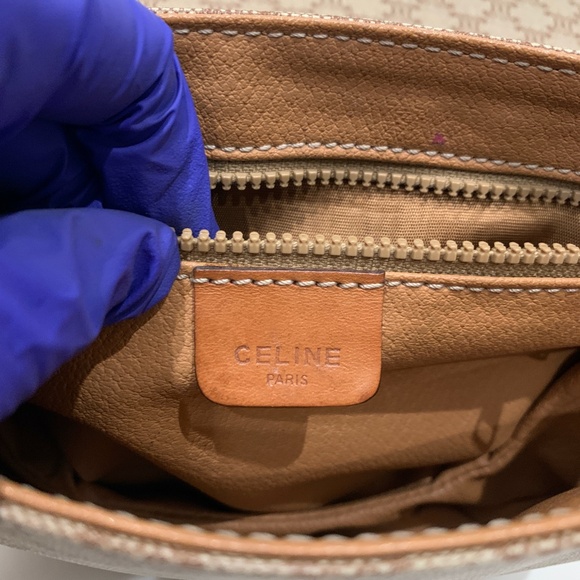 Celien Beige Macadam Crossbody Bag Sku#84027 - Picture 11 of 12